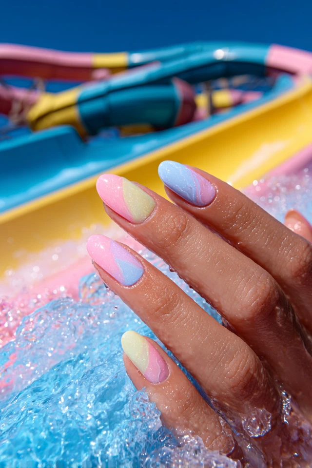 Pastel Dolphin Nails Extravaganza - photo 3