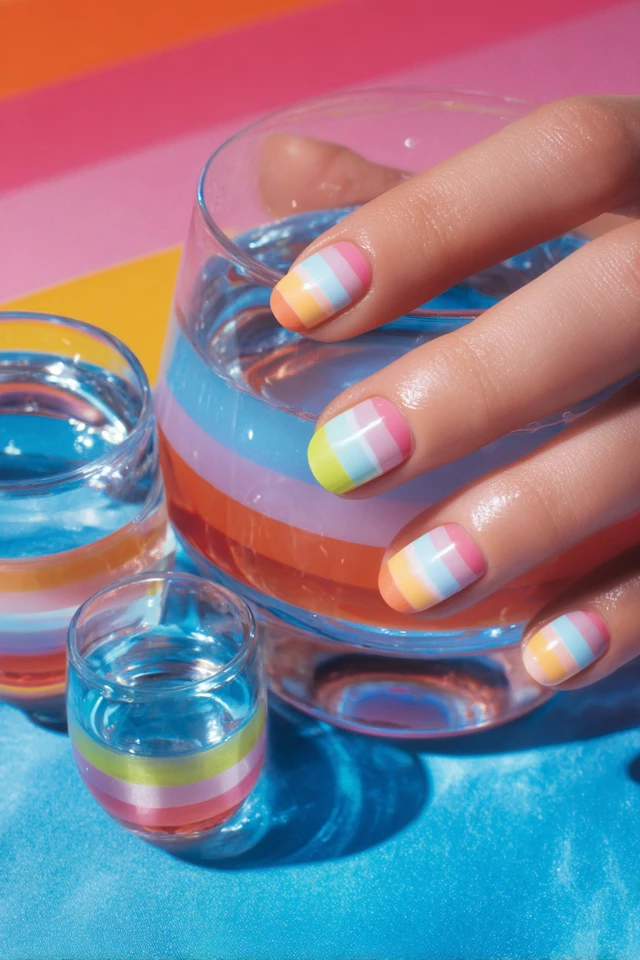 Rainbow Parfait Nails Extravaganza - photo 3