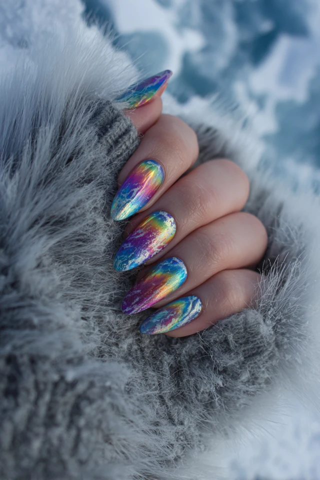 Rainbow Fox Nails Extravaganza - photo 4