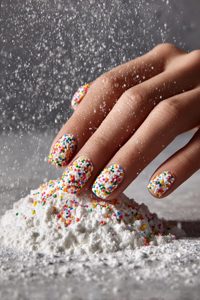 Rainbow Sprinkle Nails Extravaganza - photo 4