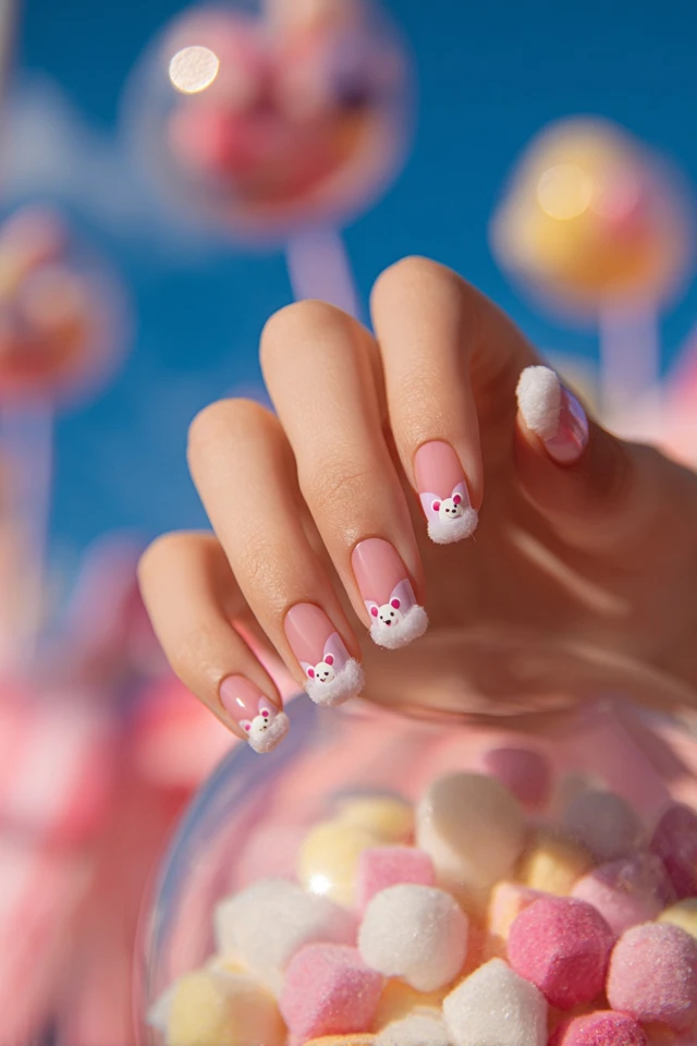 Marshmallow Mouse Nails Extravaganza - photo 3