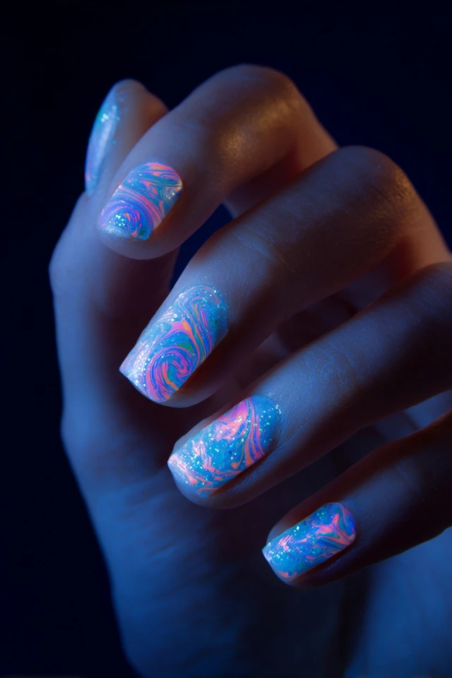 Galaxy Cotton Nails Extravaganza - photo 4