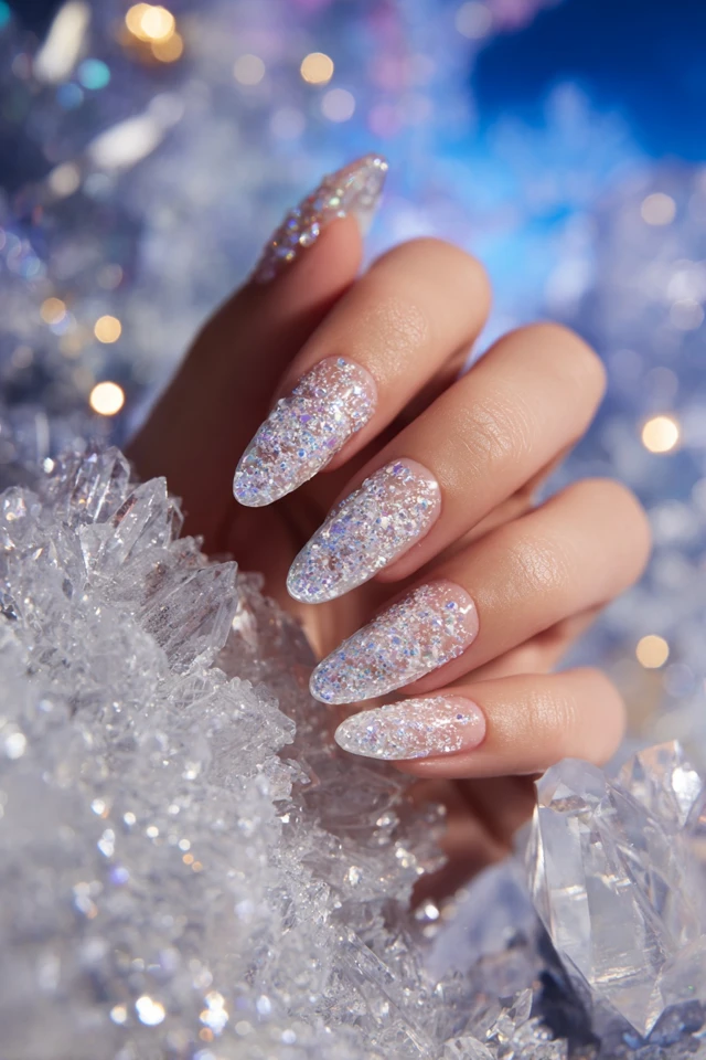 Crystal Winter Revival Nails - photo 4