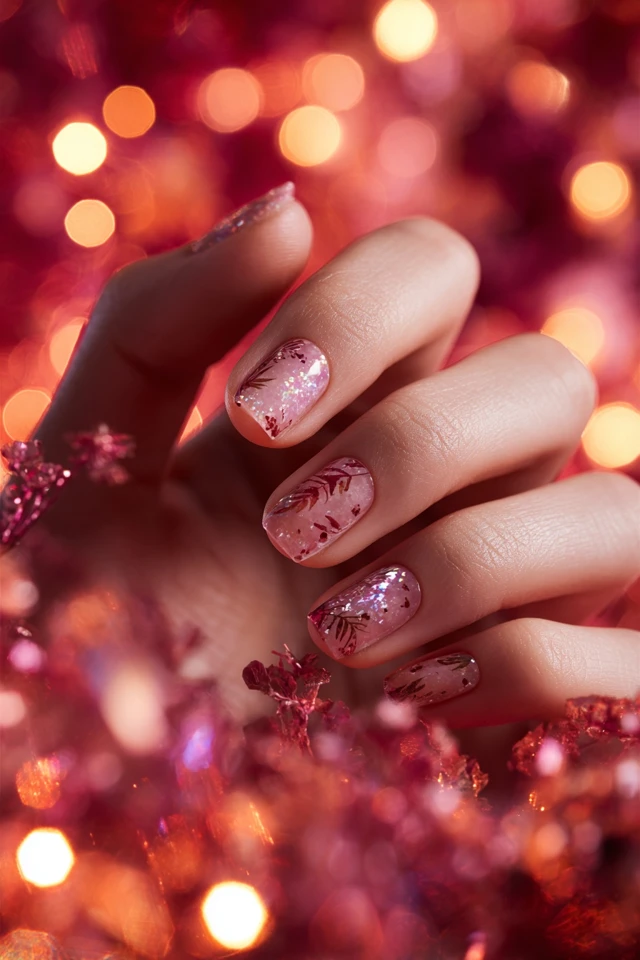 Foliage Fall Whisper Nails - photo 4