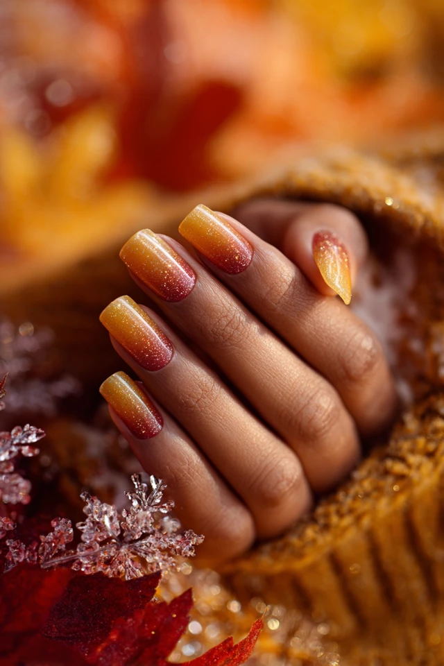 Pumpkin Autumn Dream Nails - photo 4