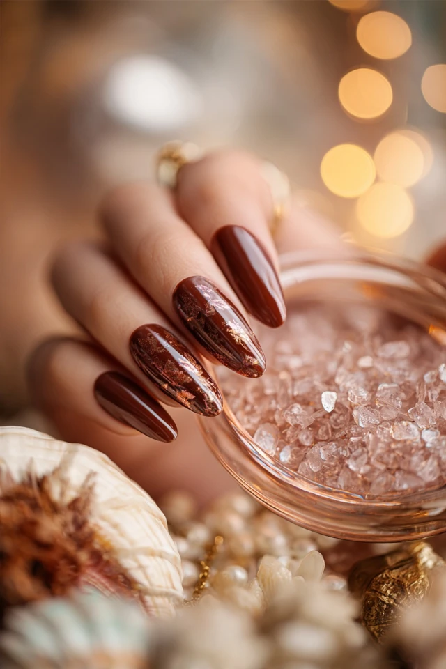 Cider Fall Vibes Nails - photo 3
