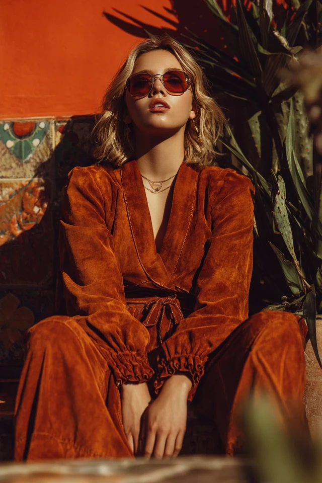 Radiant Russet Suede Vacation Vibes - photo 8