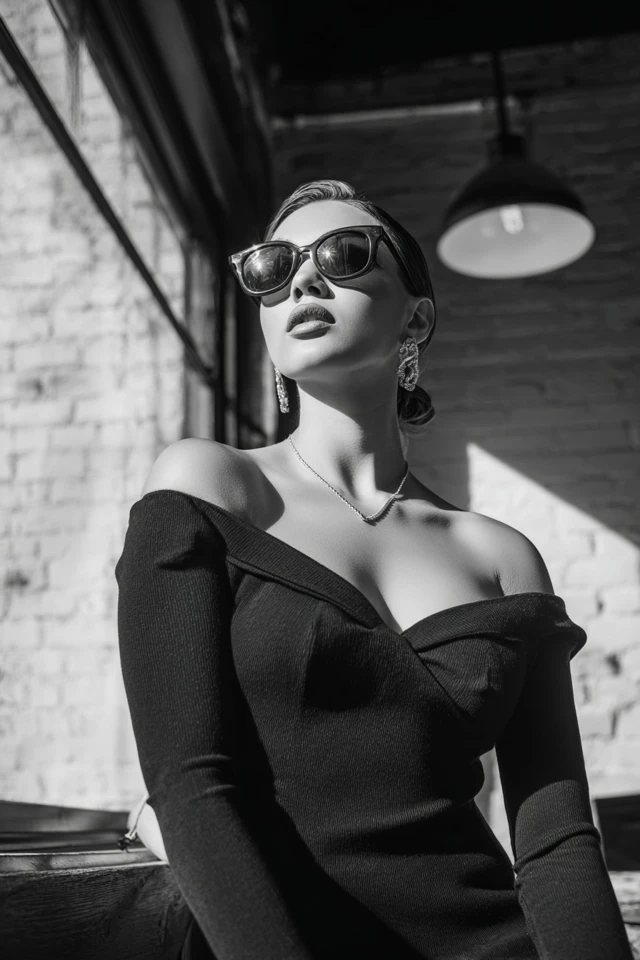 Glamorous Black & White Styling Tips - photo 4