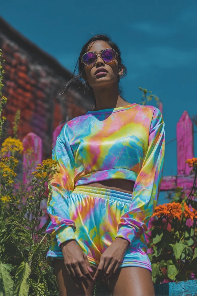 Retro Silk Athleisure Sets - photo 4