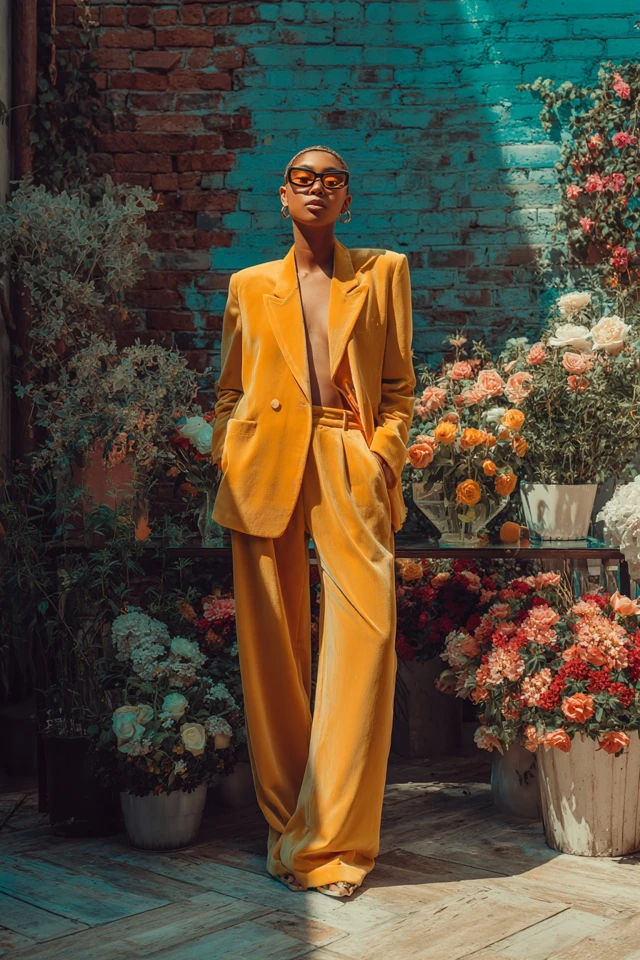 Y2K Velvet Blazer Outfits - photo 4