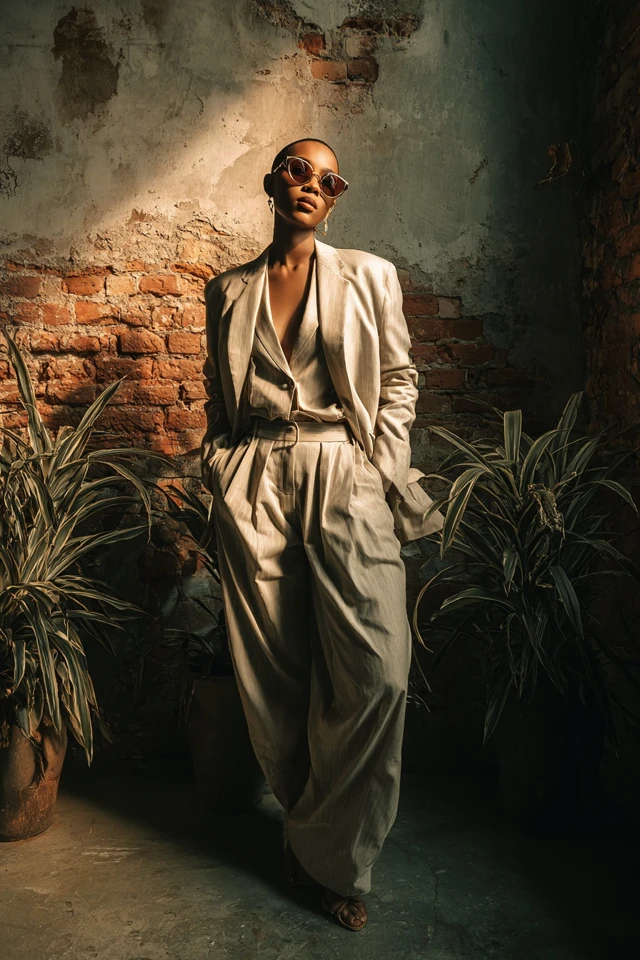 Monochrome Warm Neutrals Outfit Ideas - photo 4