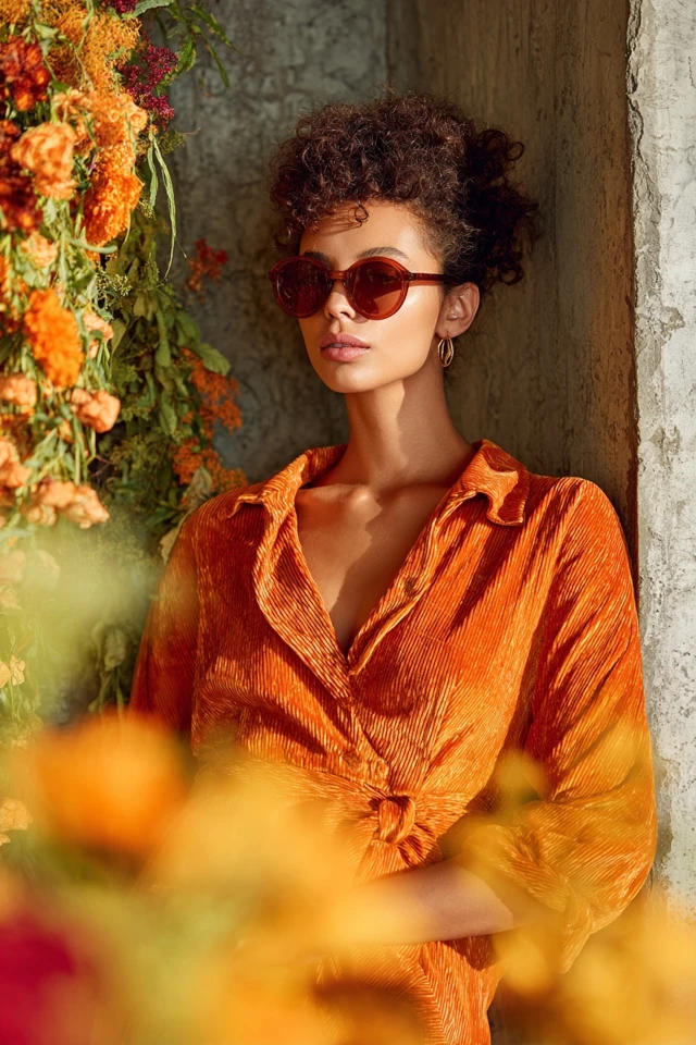 Playful Papaya Velour Brunch Looks - photo 8