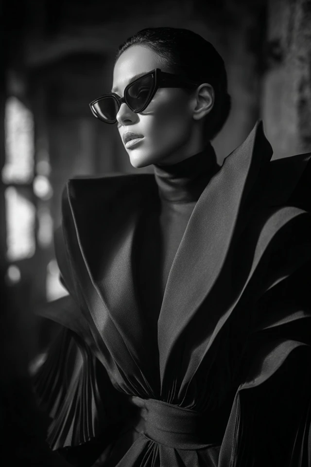 Mystic Cloudburst Gabardine Evening Ensemble - photo 8