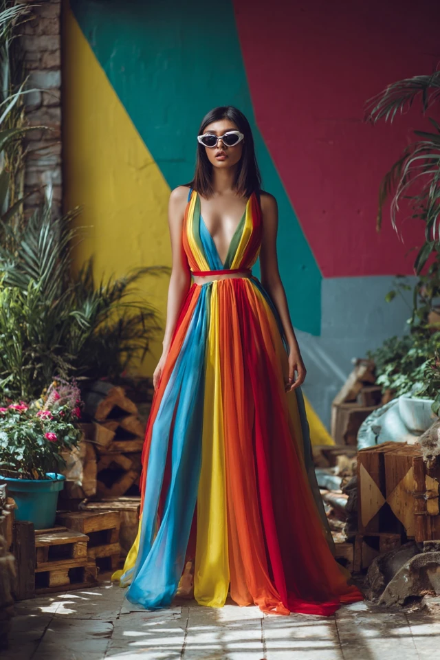 Casual Tulle Maxi Dresses - photo 4