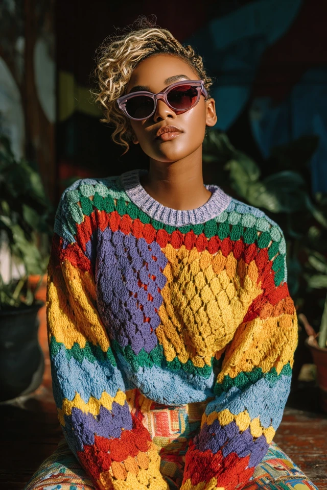 Bold Crochet Sweater Weather - photo 4