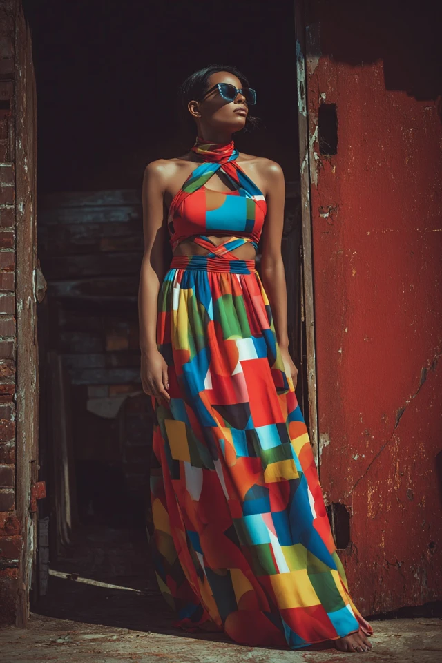 Tomato Girl Winter Cut‑Out Dresses - photo 4