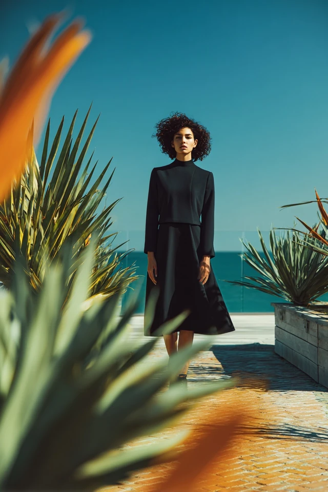 Essentials Sporty Little Black Dress Occasionwear - photo 4
