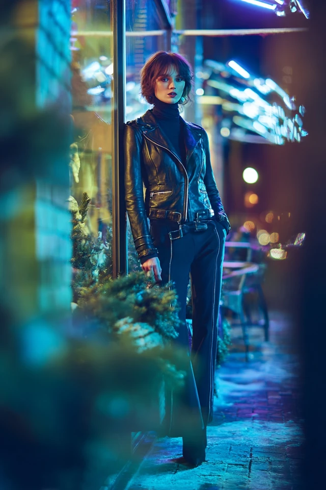 Winter Leather Jacket Style and Fit - photo 4