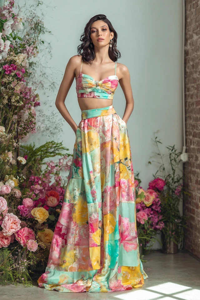 Spring Crop Top Outfit Ideas - photo 4