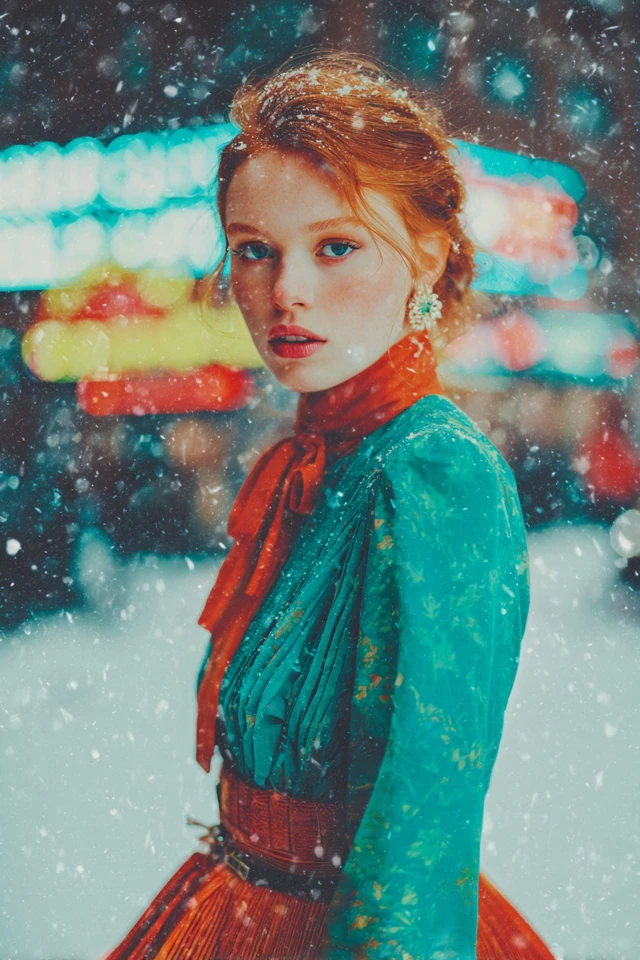 Vintage Winter Statement Weather Style