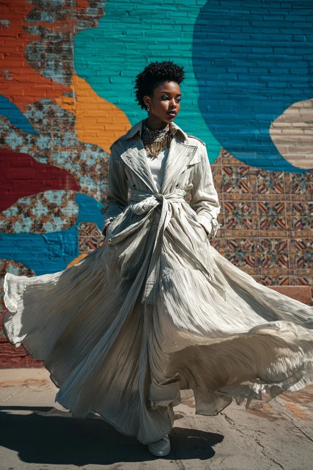 Inspiration Coastal Trench Coat Seasonal Trends - photo 4