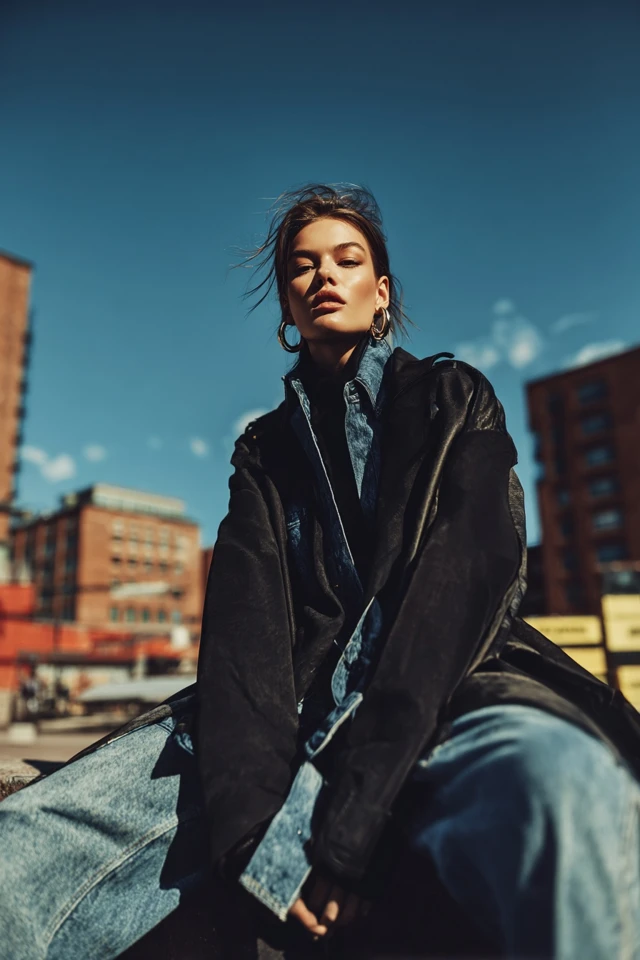 Winter Denim Outfit Ideas - photo 4