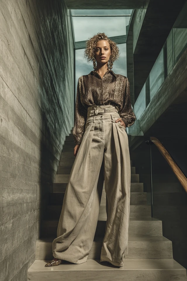Essentials Neutral High-Waist Jeans Seasonal Trends - photo 4