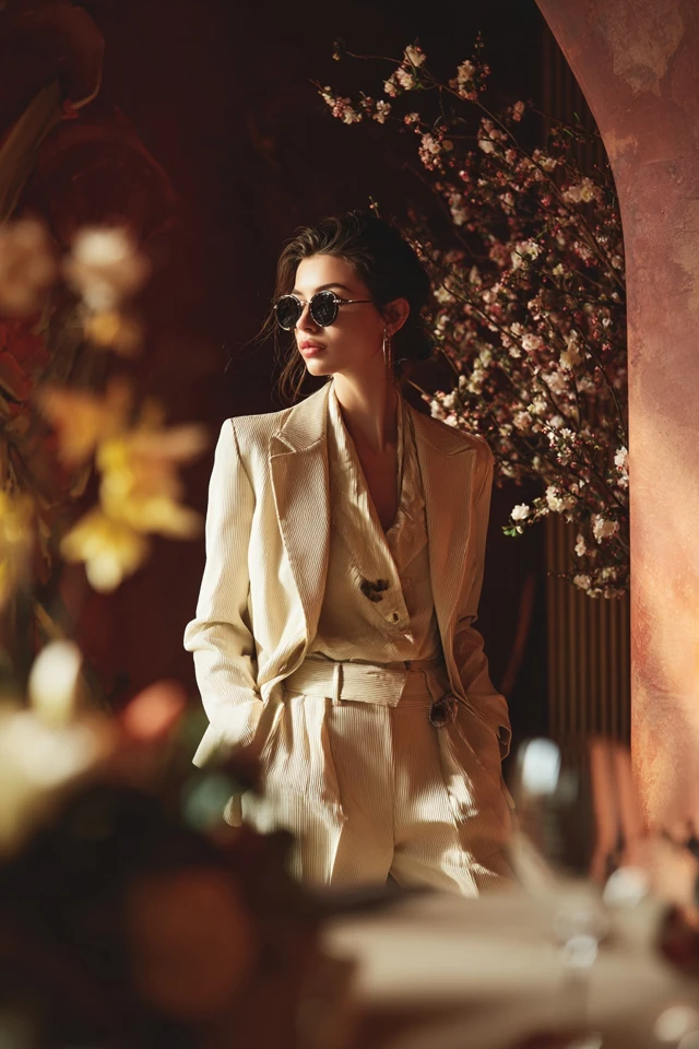 Glamorous Sandstone Gabardine Color Story - photo 8