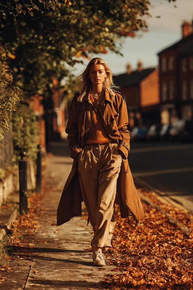 Fall Trench Coat Outfit Ideas - photo 4