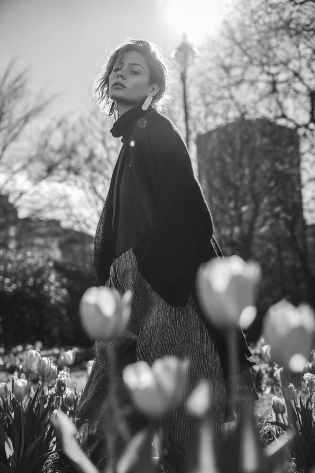 Monochrome Spring Statement Style and Fit - photo 4