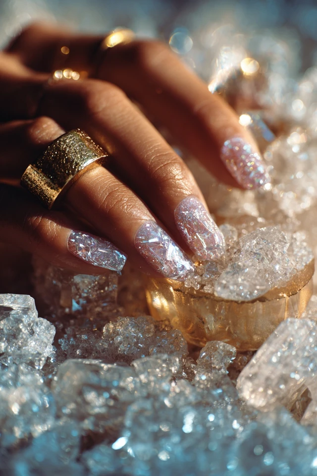 Crystal Winter Palette Nails