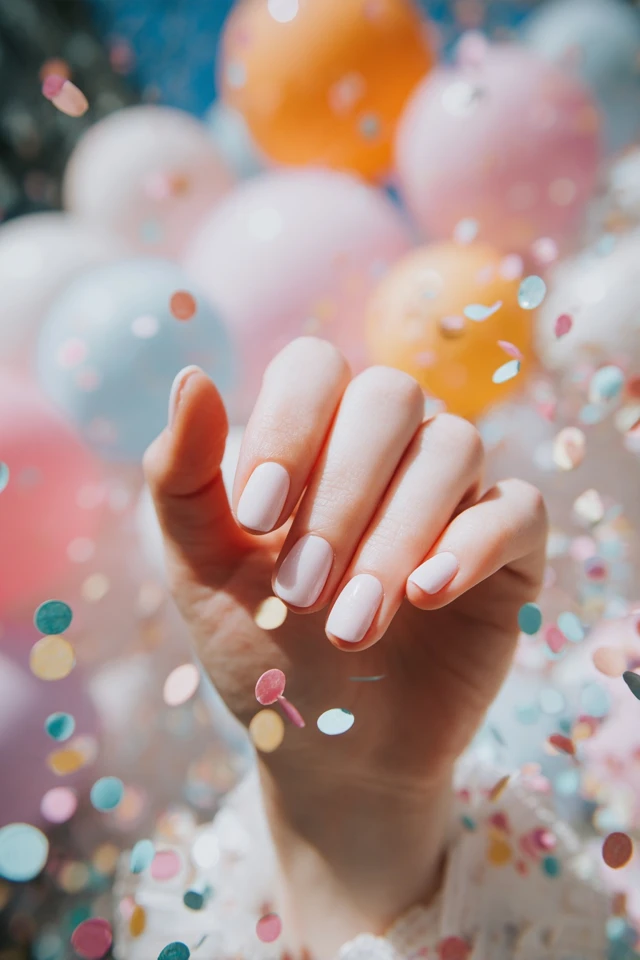 Baby Gender Reveal Nails Inspiration