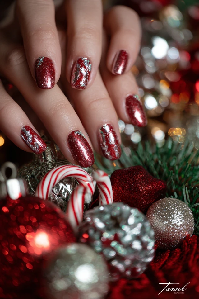 Christmas Party Nails Inspiration