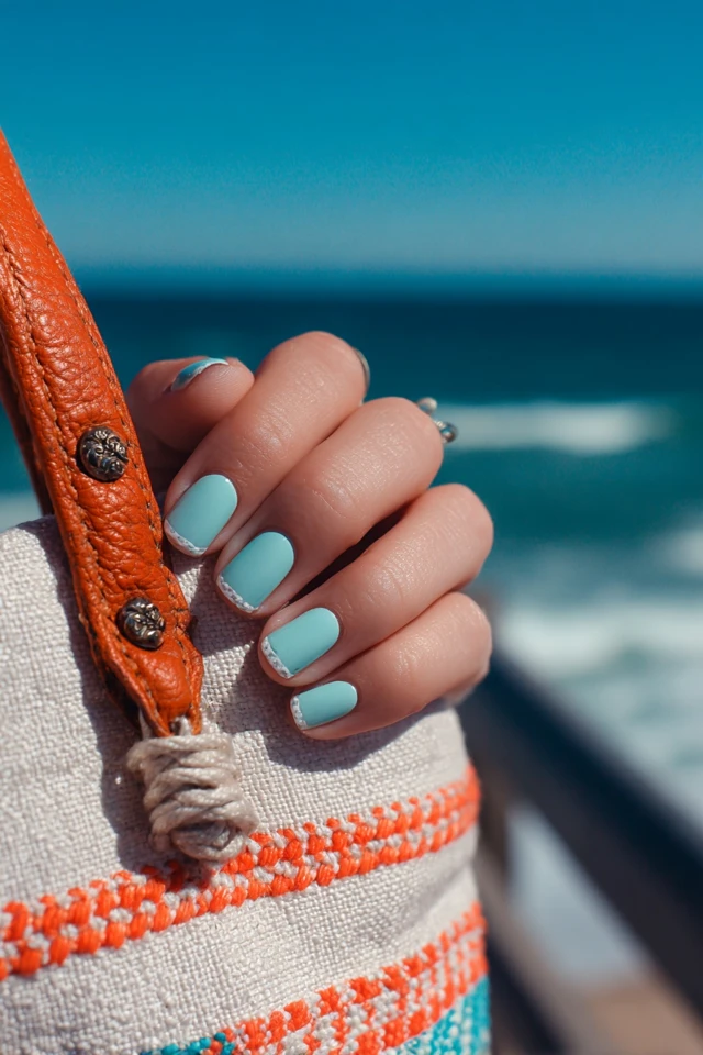 Beach Getaway Nails Inspiration