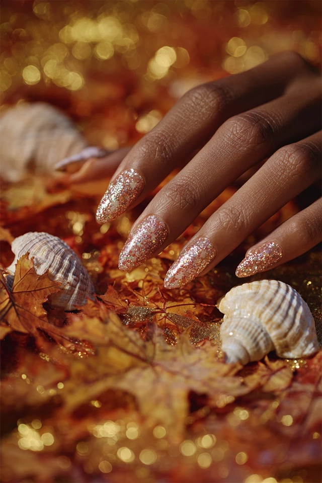 Maple Autumn Elegance Nails