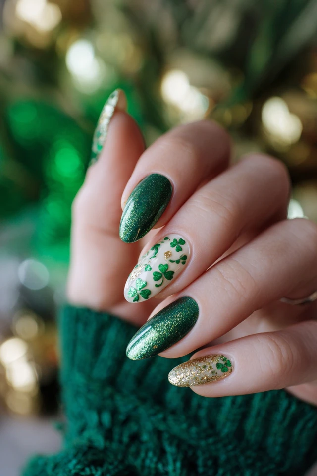 St. Patrick’s Day Nails Inspiration