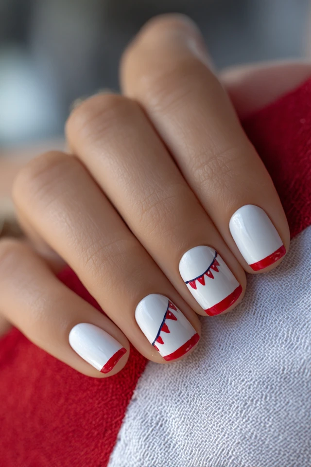 Tailgate Party Nails Inspiration