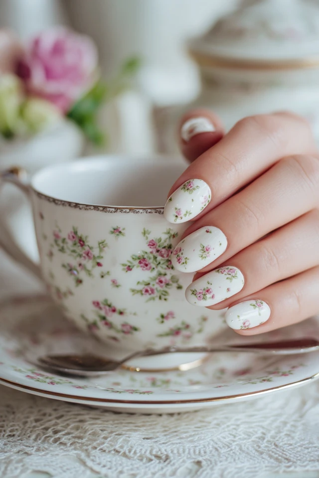 Coffee Date Nails Inspiration