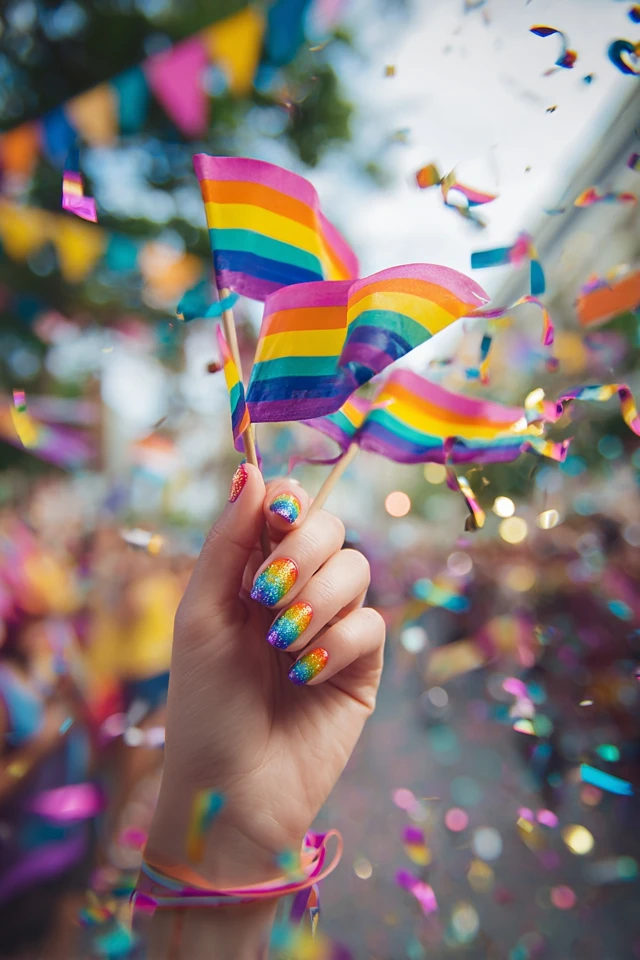 Carnival Parade Nails Inspiration