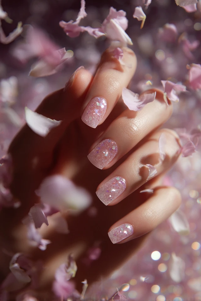 Sparkle Star Wars Day Vibes Nails
