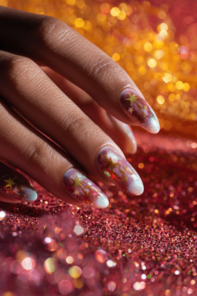 Bold Graduation Season Nails