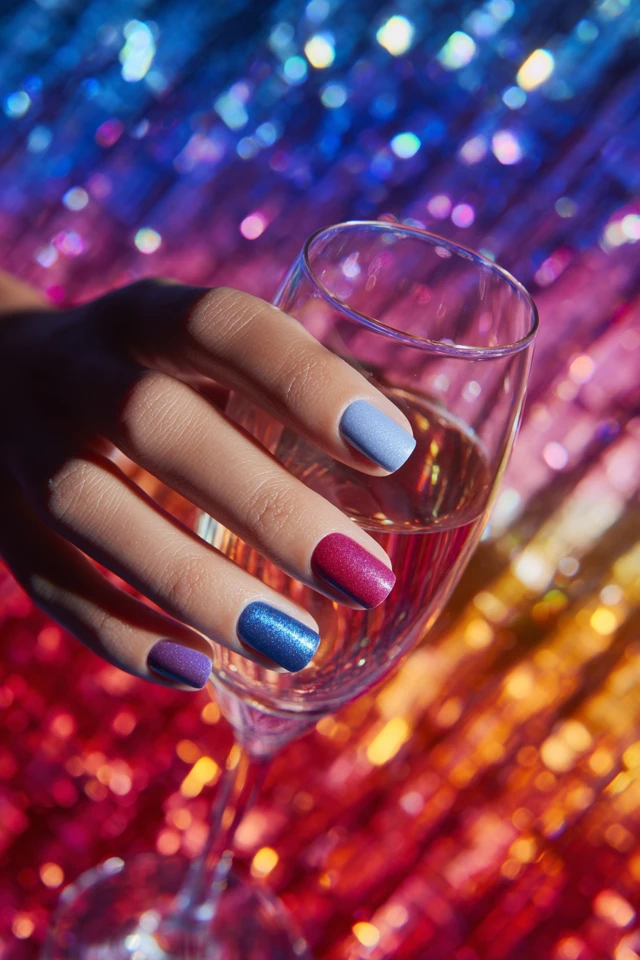 Festive International Literacy Day Vibes Nails