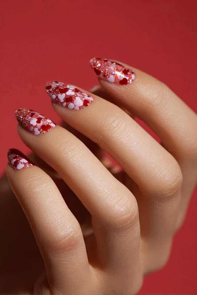Sparkle Memorial Day Nails