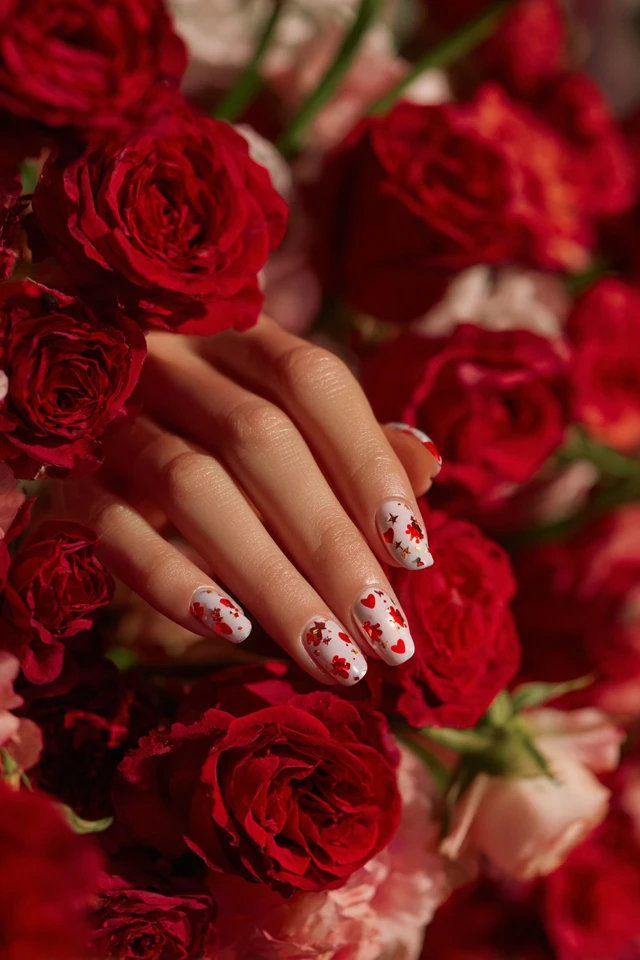 Radiant Galentine’s Day Vibes Nails
