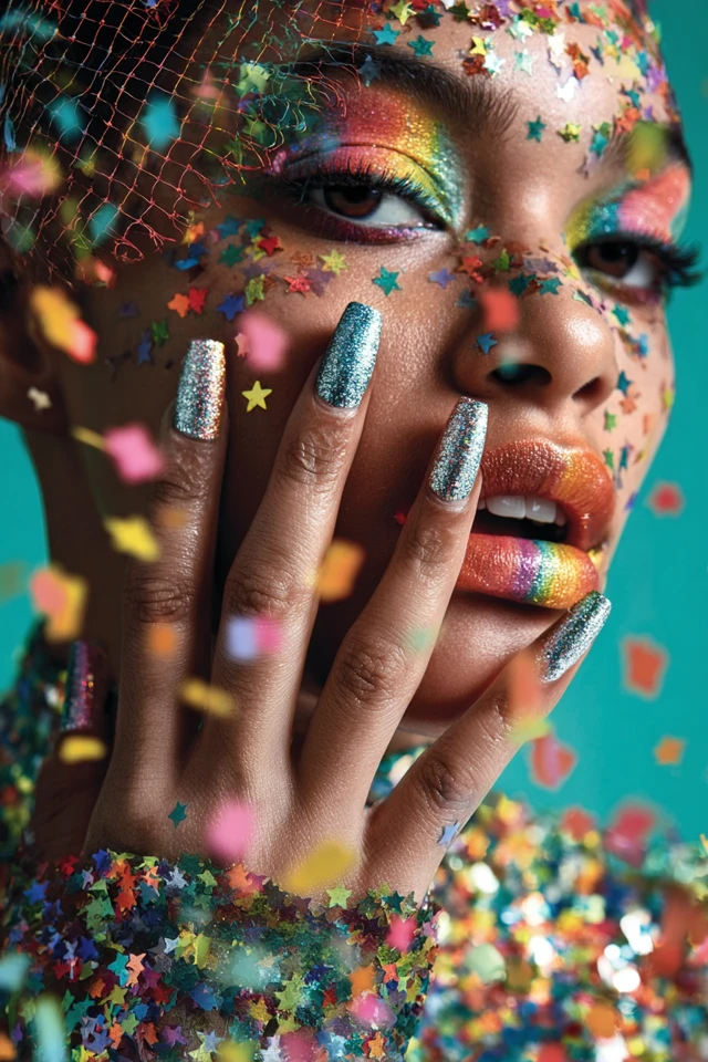 Bold Admin Professionals Palette Nails