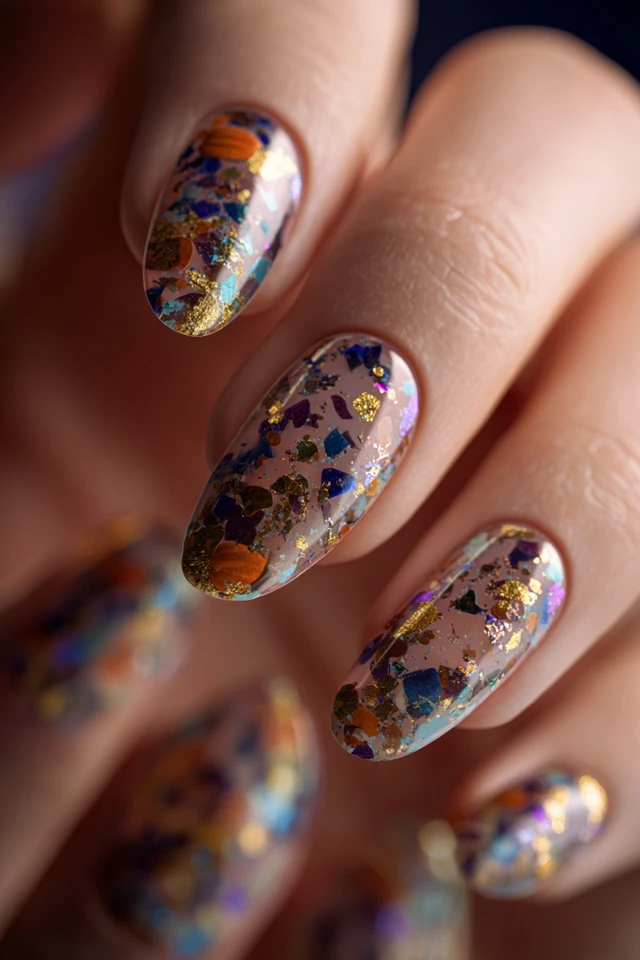 Celebration World Music Day Design Nails