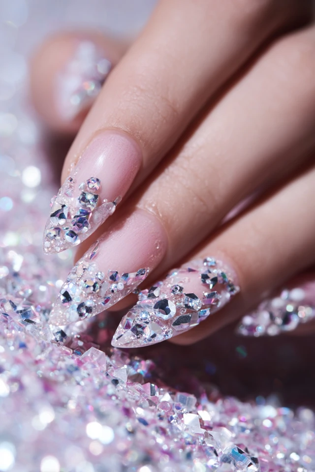 Crystal PolyGel Artistry Nails