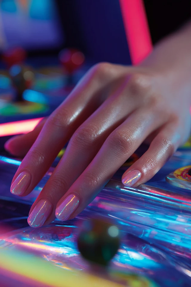 Prismatic Syrup Gradient Artistry Nails