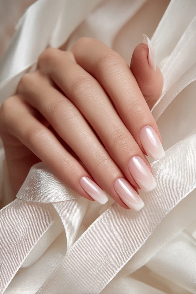 Refined Dip Powder Design Nails