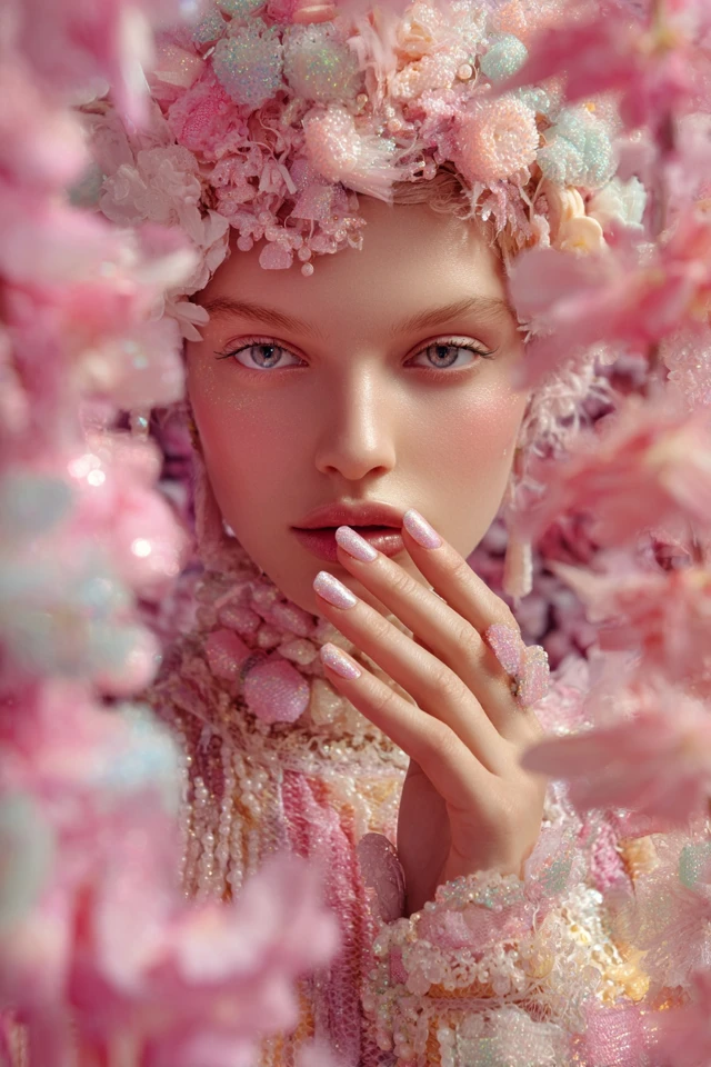 Daisy Spring Whisper Nails